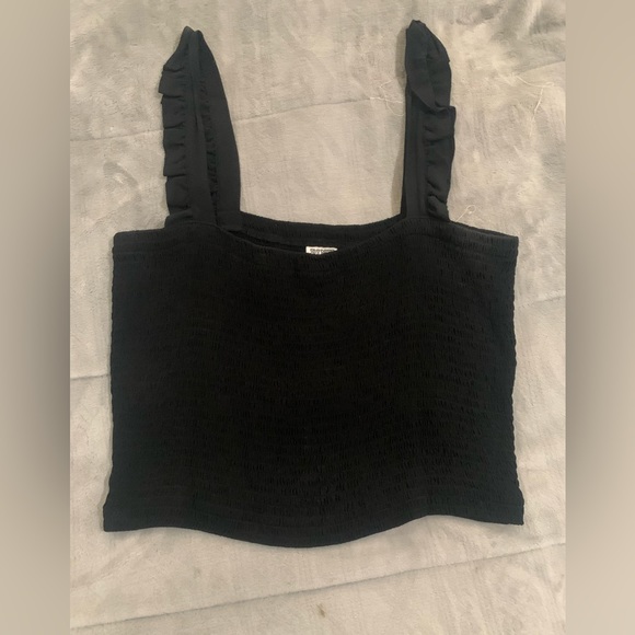 Black VS PINK crop top - Picture 2 of 3